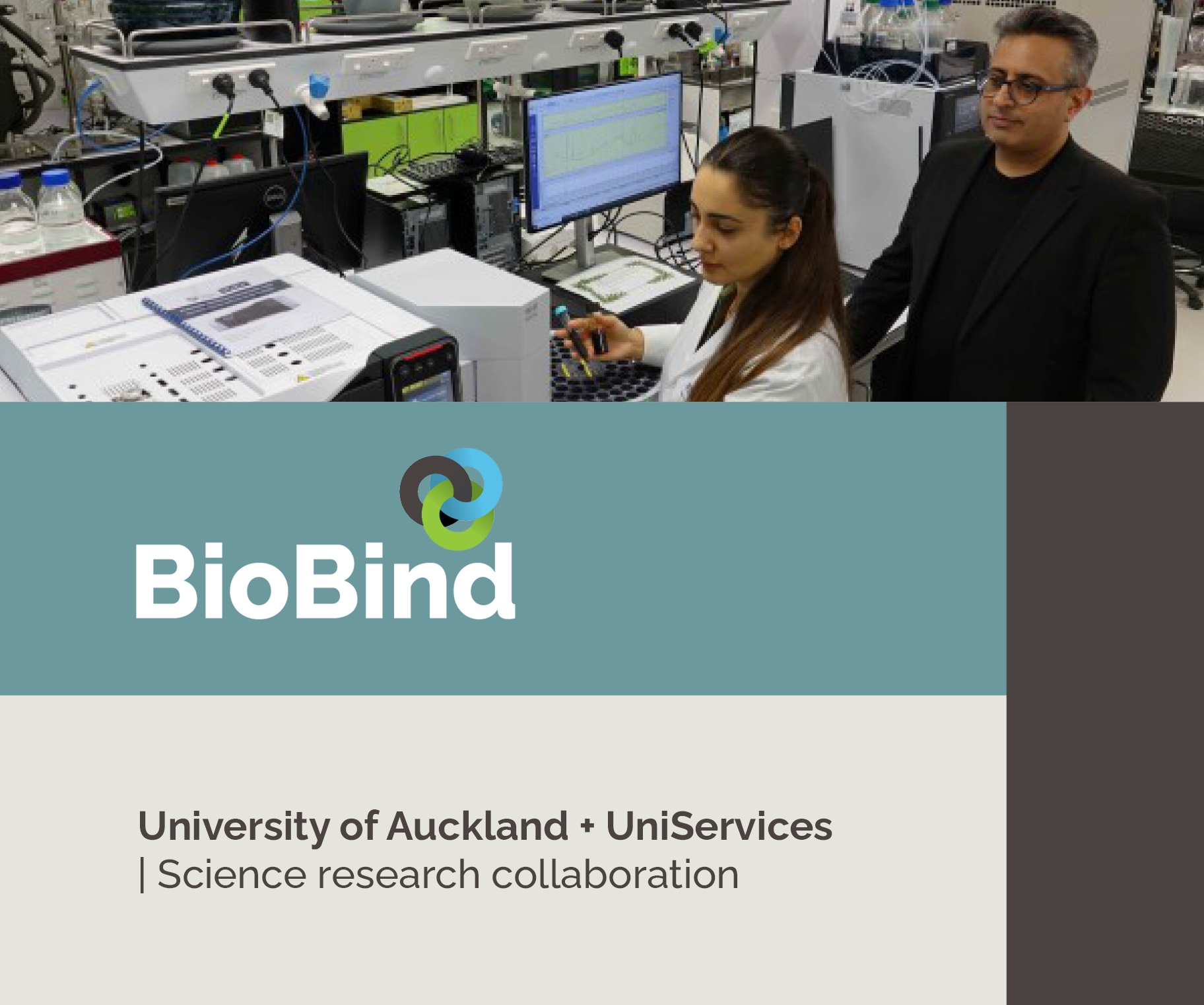 Website thumbnail Bio Bind uni