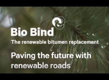 History has been made - take a look at Bio Bind a low carbon bitumen replacement