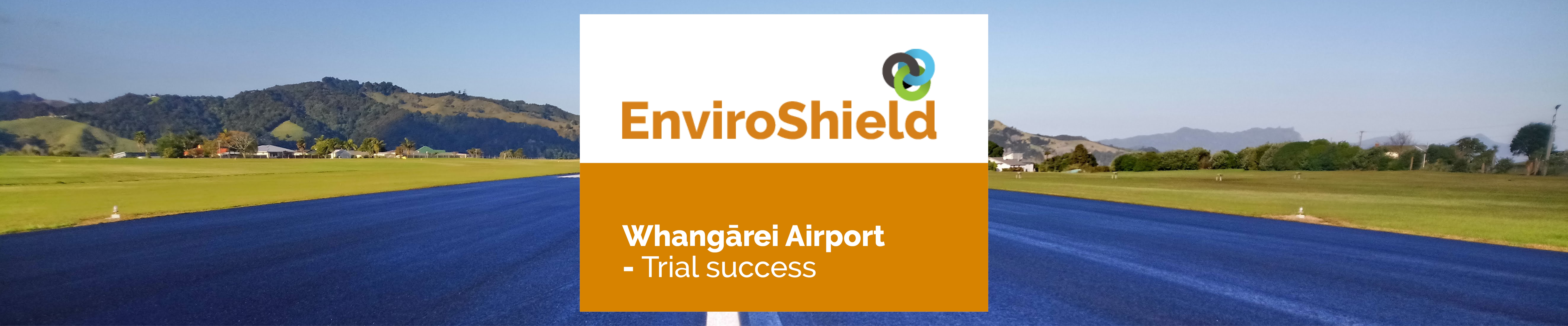 Enviro Shield whangarei airport banner